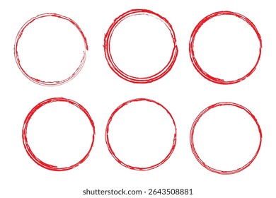 Paint brush blob, circle shape, round chalk bubble,