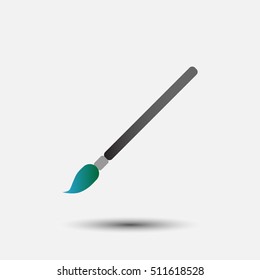 Paint Brush blue green special