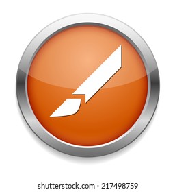 Paint brush button
