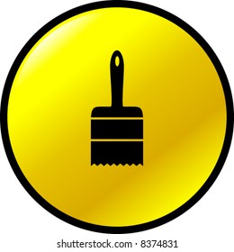 paint brush button