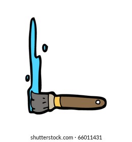 Malpinselkartoon