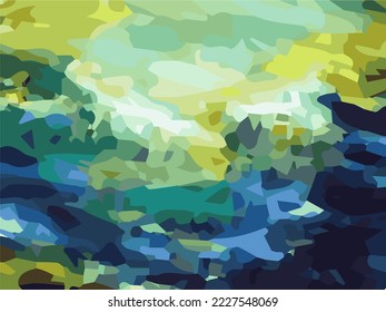 fondo abstracto colorido de pincel