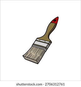 paint brush drawing artwork handmade illustration
