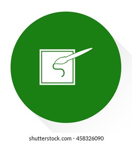 paint brush drawing icon