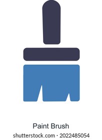 Paint Brush  or Editing Tools Icon Concept