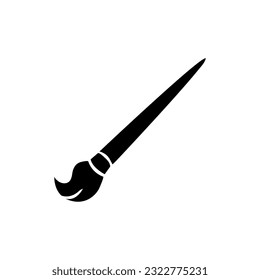 Paint brush flat symbol illustration, Brush paint vector illustration icon. Paint brush icon for site and app..eps