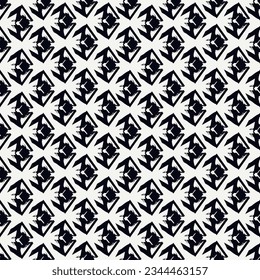 Paint brush geometrical ornament. Hand drawn seamless pattern. Abstract backdrop. Trendy wallpaper. Geometric background. Ethnic motif. Mosaic ornate. Digital paper. Textile print. Web design