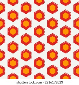 Pintar hexágonos de pincel. Antecedentes de los peines dibujados a mano. Papel tapiz de los hexaedros. Motif. Fondo geométrico. Papel digital étnico. Diseño web. Impresión textil. Patrón sin foco.