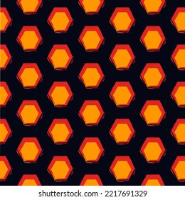 Pintar hexágonos de pincel. Antecedentes de los peines dibujados a mano. Papel tapiz de los hexaedros. Motif. Fondo geométrico. Papel digital étnico. Diseño web. Impresión textil. Patrón sin foco.