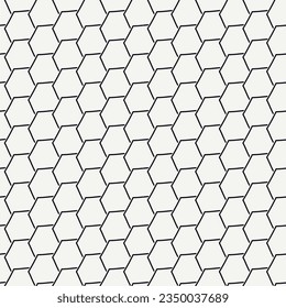 Paint brush hexagons. Hand drawn honeycombs background. Hexahedrons wallpaper. Hives motif. Geometric backdrop. Ethnic digital paper. Web designing. Textile print. Seamless pattern. Vector art work