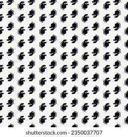 Paint brush hexagons. Hand drawn honeycombs background. Hexahedrons wallpaper. Hives motif. Geometric backdrop. Ethnic digital paper. Web designing. Textile print. Seamless pattern.