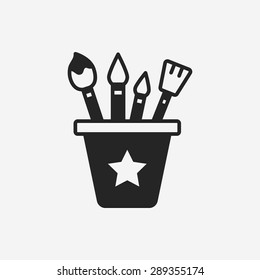 Paint brush icon