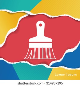Paint brush icon