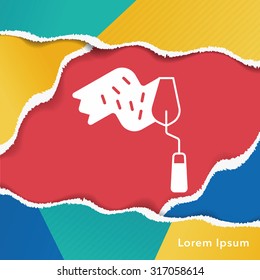 Paint brush icon