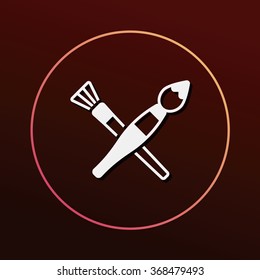 Paint brush icon