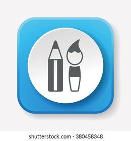 Paint brush icon