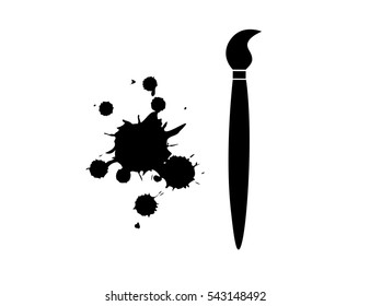 Paint brush Icon.