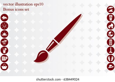 Paint brush icon