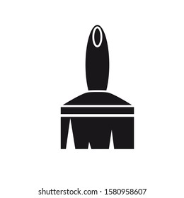 Paint brush icon design template EPS 10