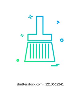 Paint Brush icon design vector