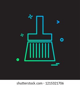 Paint Brush icon design vector