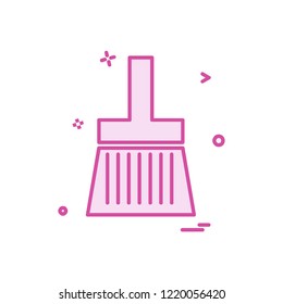 Paint Brush icon design vector