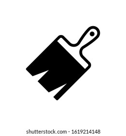 paint brush icon design vector template