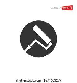 Paint Brush Icon Design Vector