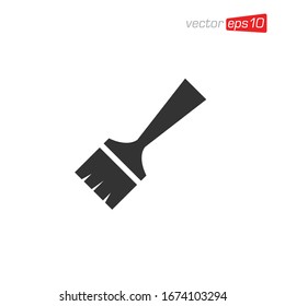 Paint Brush Icon Design Vector