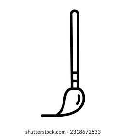 Paint Brush Icon Design Vector template Illustration