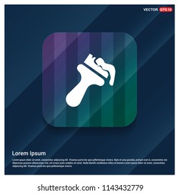 Paint brush icon - Free vector icon