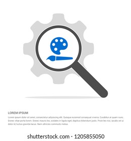 Paint brush icon - Free vector icon