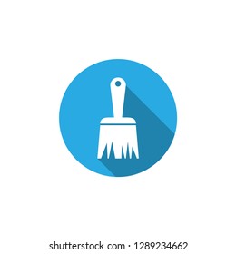 Paint brush icon graphic design template vector isolated