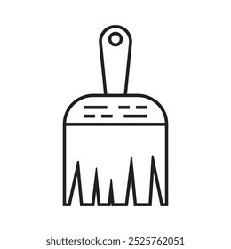 Paint Brush Icon Illustration Element Design