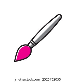 Paint Brush Icon Illustration Element Design