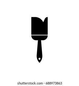 paint brush icon illustration isolated vector sign symbol