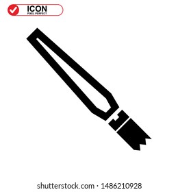 paint brush icon isolated sign symbol vector illustration - high quality black style vector icons
