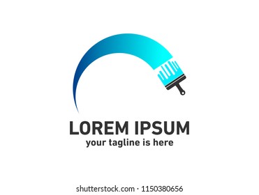 
Paint Brush Icon, Logo