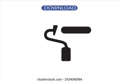 paint brush icon or logo isolated sign symbol vector illustration - high quality black style vector icons.