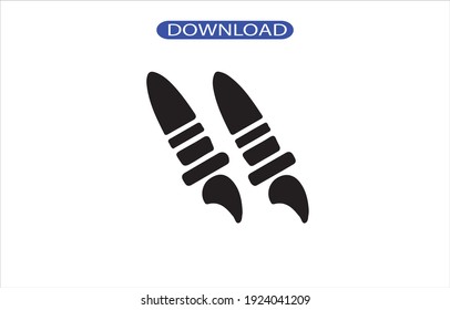 paint brush icon or logo isolated sign symbol vector illustration - high quality black style vector icons.