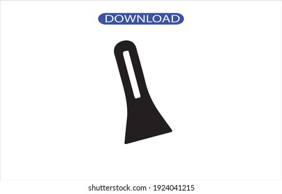 icono de pincel de pintura o logotipo símbolo de señas aislado ilustración vectorial - iconos vectoriales de estilo negro de alta calidad.