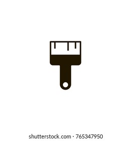 paint brush icon. sign design