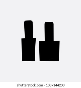 paint brush icon sign signifier vector