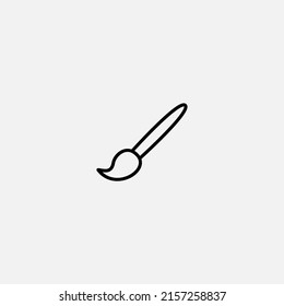 Paint brush icon sign vector,Symbol, logo illustration for web and mobile