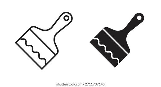 Paint brush icon in simple modern vector format. EPS icon pack - Powered by Shutterstock - Get 15% off with code: PIKWIZARD15