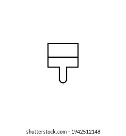 Paint Brush icon simple vector perfect illustration