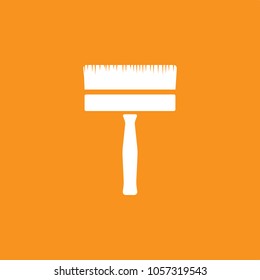 paint brush icon, stock vector, eps10.