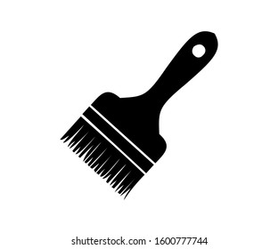 Paint brush icon template color editable. Paint brush symbol vector sign isolated on white background illustration for graphic and web design.