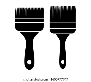 Paint brush icon template color editable. Paint brush symbol vector sign isolated on white background illustration for graphic and web design.
