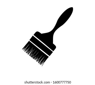 Paint brush icon template color editable. Paint brush symbol vector sign isolated on white background illustration for graphic and web design.